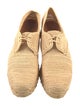 Robert Clergerie Jute Printed Oxfords