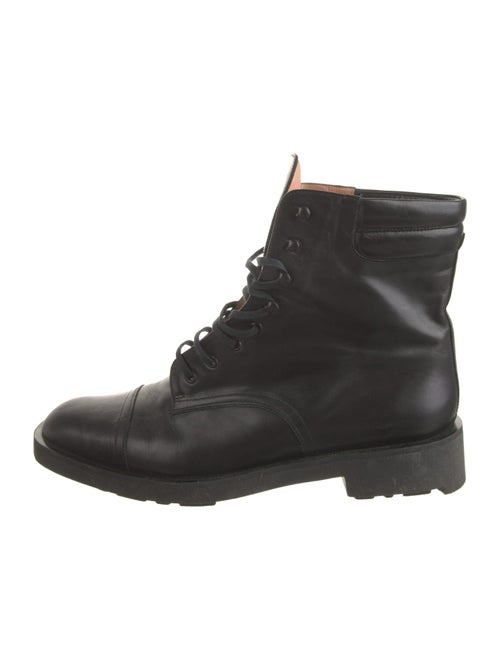 Robert Clergerie Leather Combat Boots