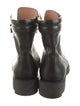 Robert Clergerie Leather Combat Boots