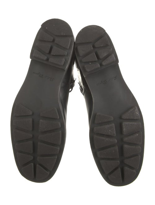 Robert Clergerie Leather Combat Boots