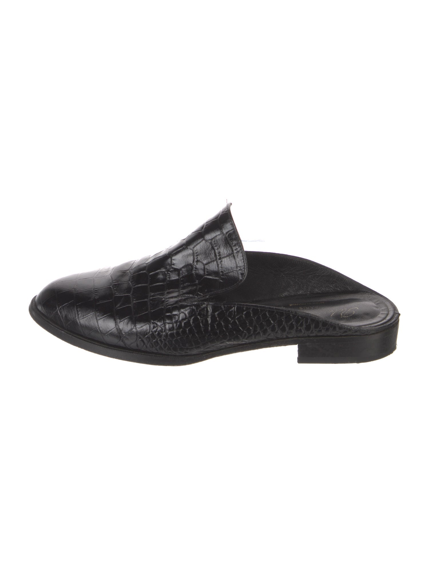 Robert Clergerie Leather Slides