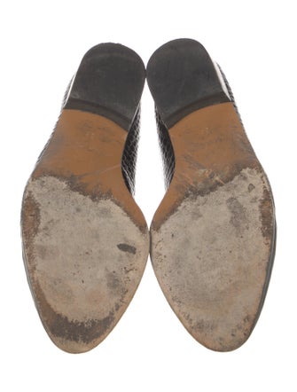 Robert Clergerie Leather Slides