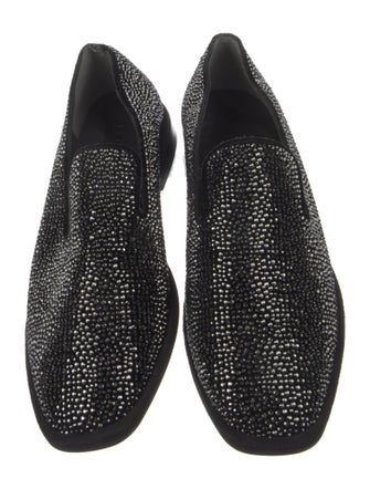 Robert Clergerie Crystal Crystal Embellishments Loafers