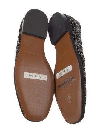 Robert Clergerie Crystal Crystal Embellishments Loafers