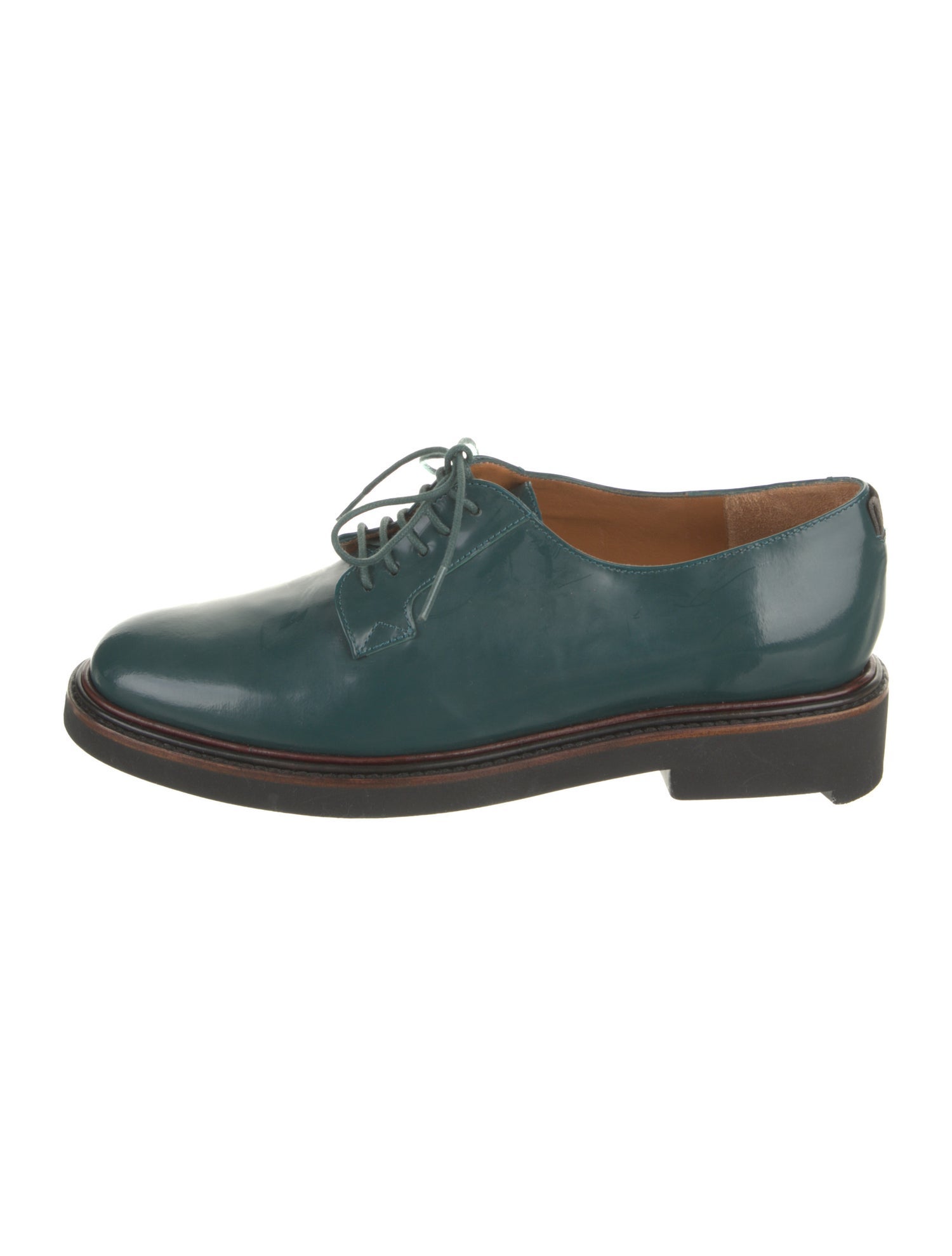 Robert Clergerie Patent Leather Oxfords