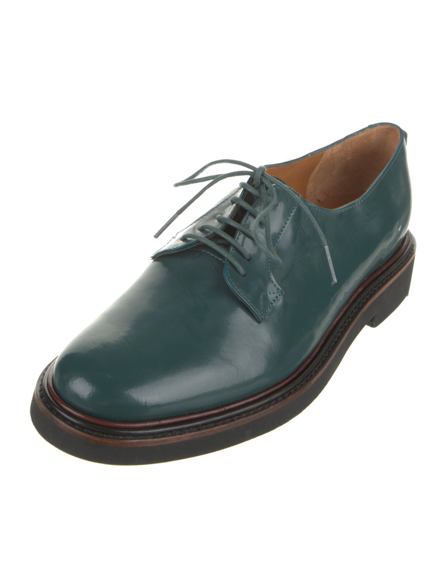 Robert Clergerie Patent Leather Oxfords