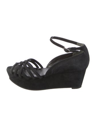 Robert Clergerie Suede Slides