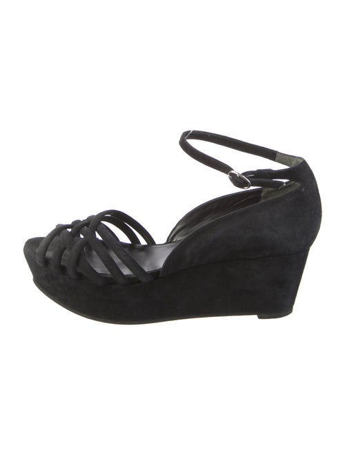 Robert Clergerie Suede Slides