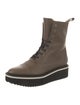 Robert Clergerie Leather Combat Boots