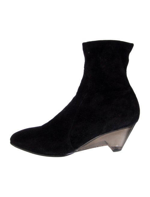 Robert Clergerie Suede Sock Boots