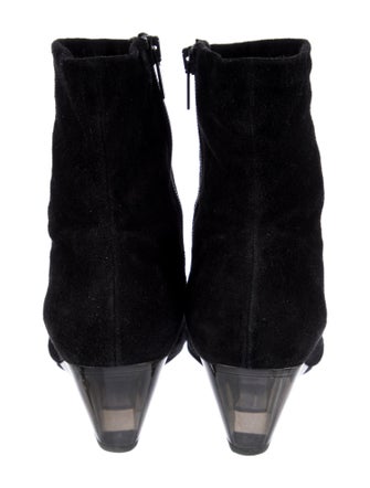Robert Clergerie Suede Sock Boots