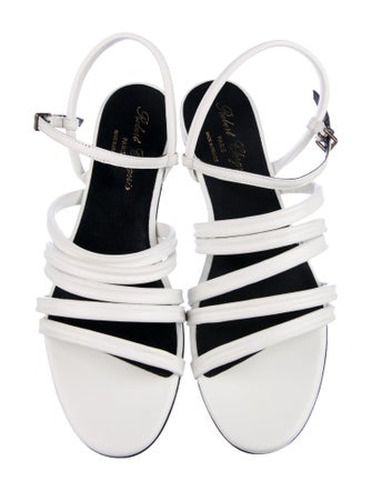 Robert Clergerie Leather Gladiator Sandals