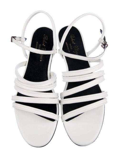 Robert Clergerie Leather Gladiator Sandals