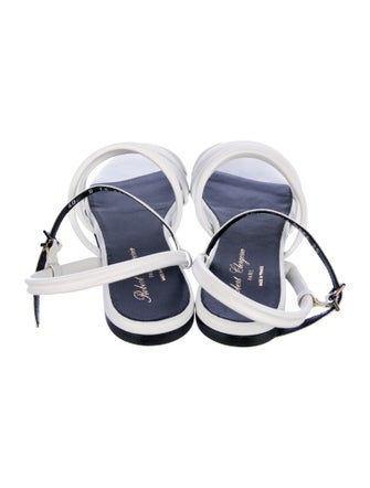 Robert Clergerie Leather Gladiator Sandals