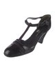Robert Clergerie Patent Leather T-Strap Pumps