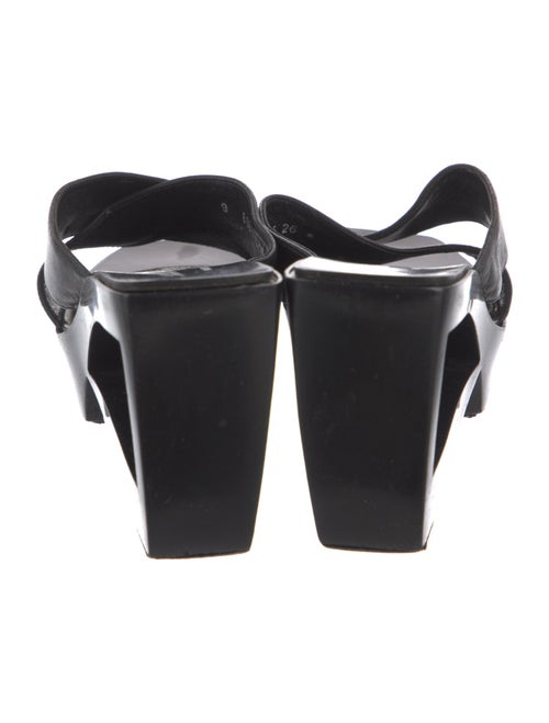 Robert Clergerie Leather Slides