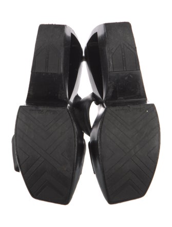 Robert Clergerie Leather Slides