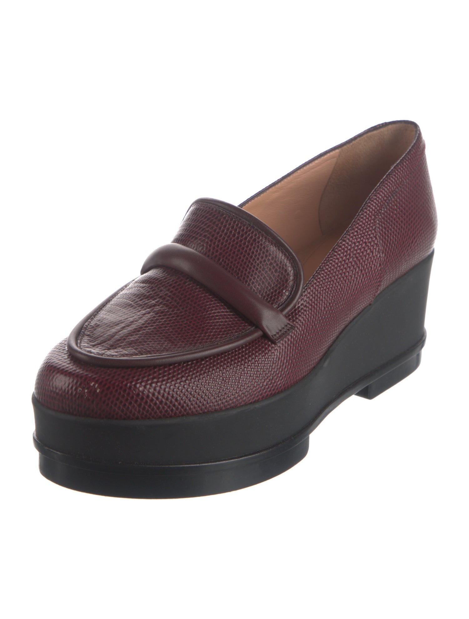 Robert Clergerie Leather Loafers