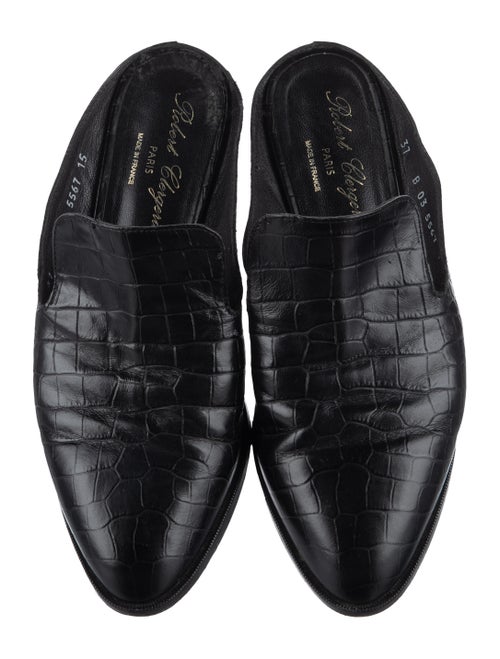 Robert Clergerie Leather Mules