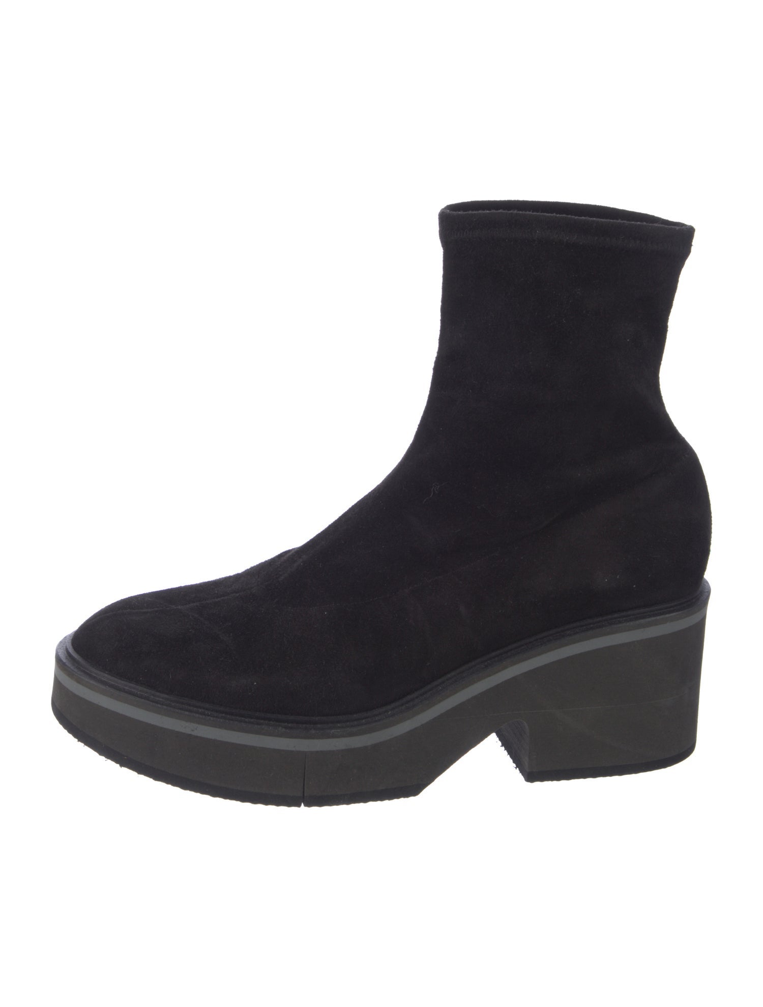 Robert Clergerie Suede Sock Boots