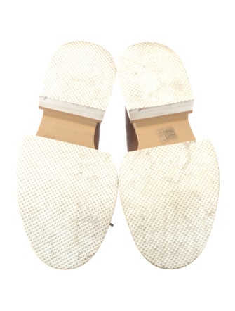 Robert Clergerie Leather Lace-Up Boots