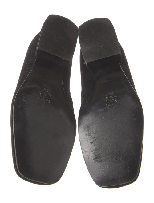 Robert Clergerie Velvet Loafers