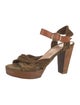 Robert Clergerie Suede Sandals