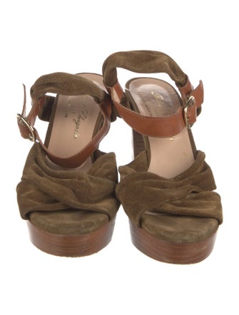 Robert Clergerie Suede Sandals
