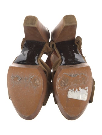 Robert Clergerie Suede Sandals