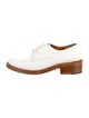 Robert Clergerie Leather Whipstitch Trim Oxfords