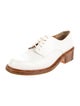 Robert Clergerie Leather Whipstitch Trim Oxfords