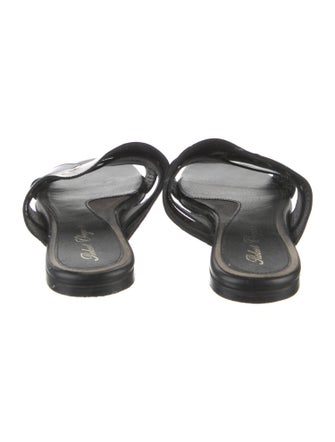 Robert Clergerie Leather Slides