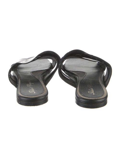 Robert Clergerie Leather Slides