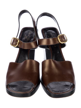 Robert Clergerie Leather Sandals