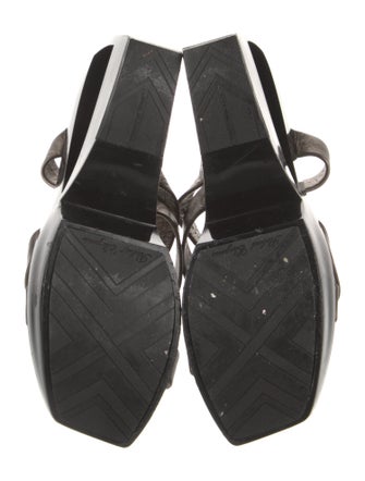 Robert Clergerie Leather Slides