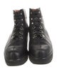 Robert Clergerie Leather Combat Boots