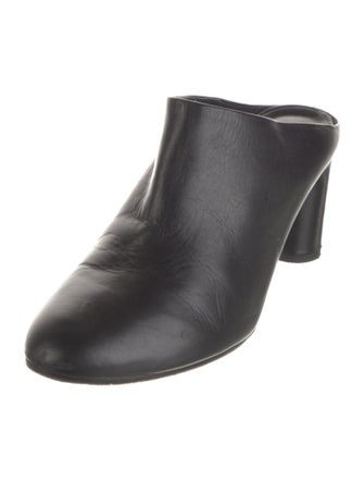 Robert Clergerie Leather Mules