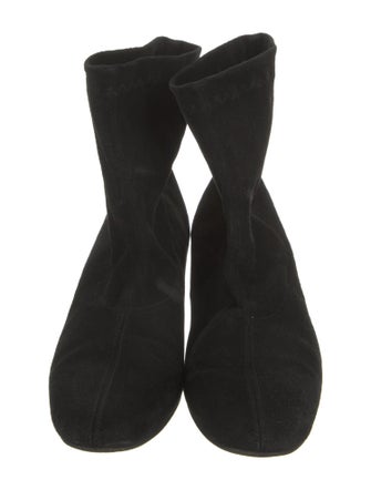 Robert Clergerie Suede Sock Boots