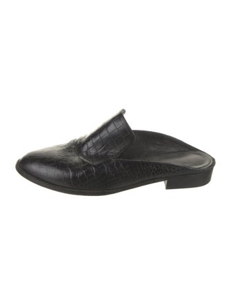 Robert Clergerie Leather Mules
