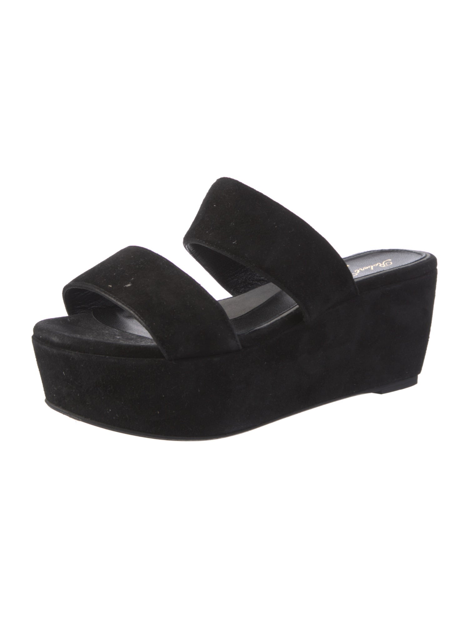 Robert Clergerie Suede Slides