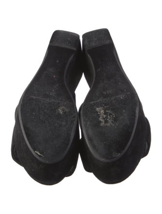 Robert Clergerie Suede Slides