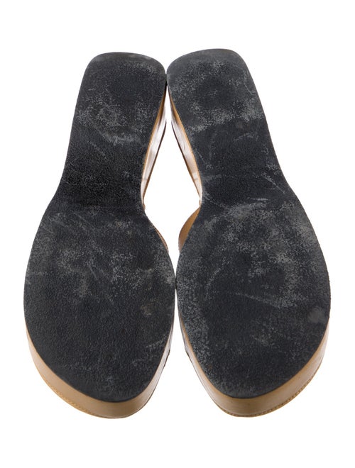 Robert Clergerie Leather Slides