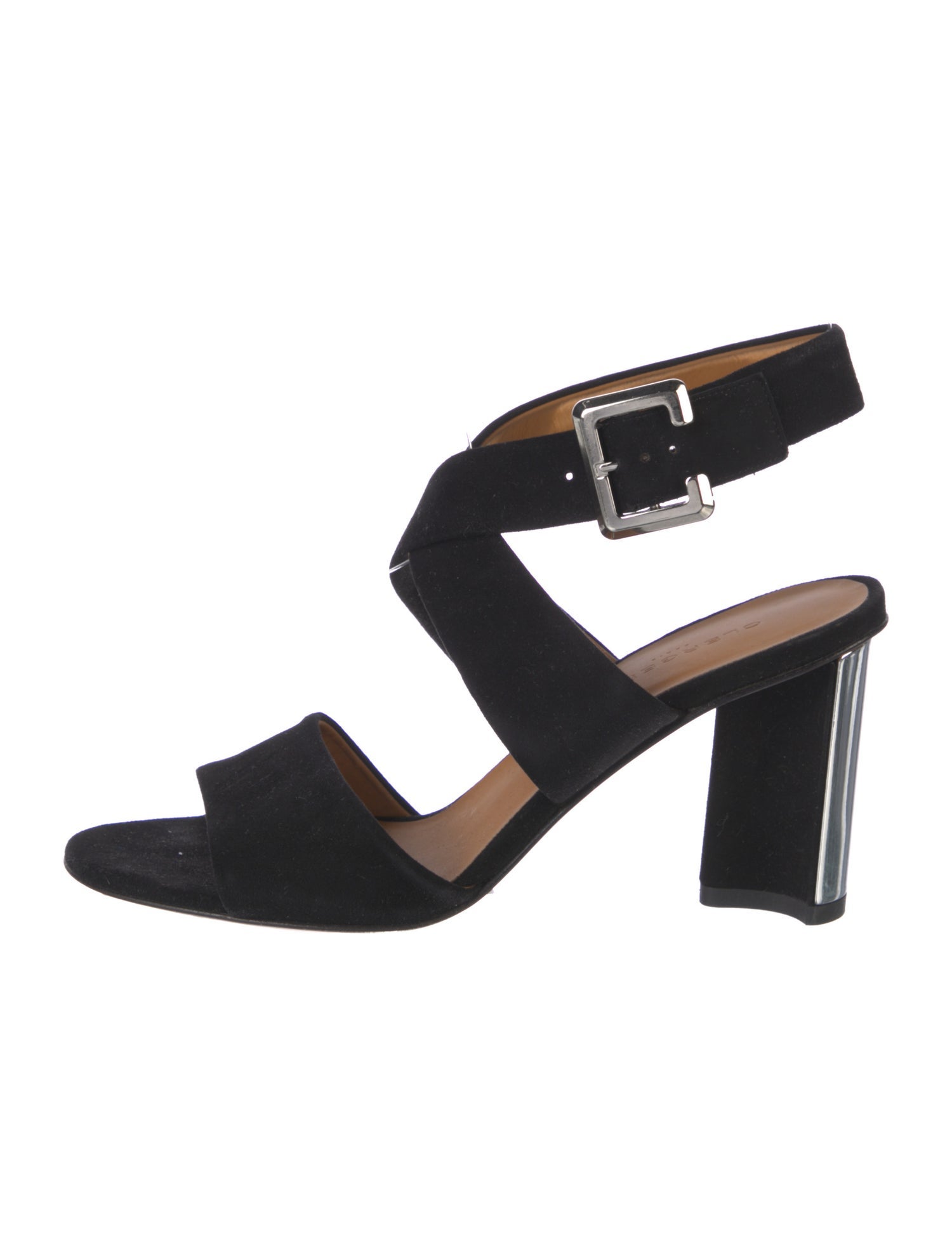 Robert Clergerie Suede Slingback Sandals