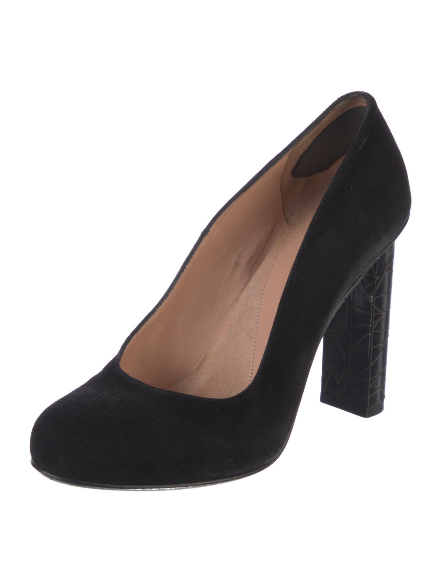 Robert Clergerie Suede Pumps