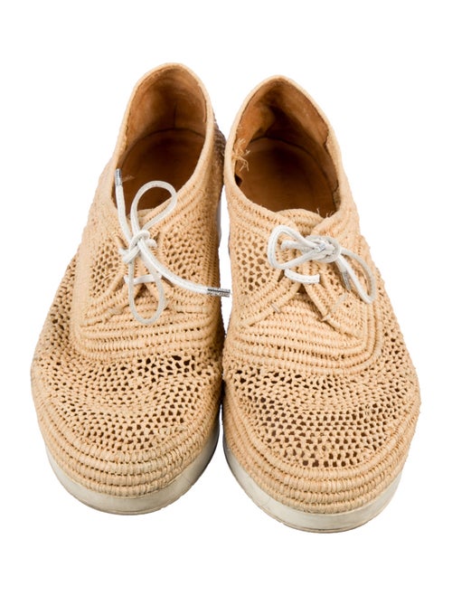 Robert Clergerie Straw Pumps