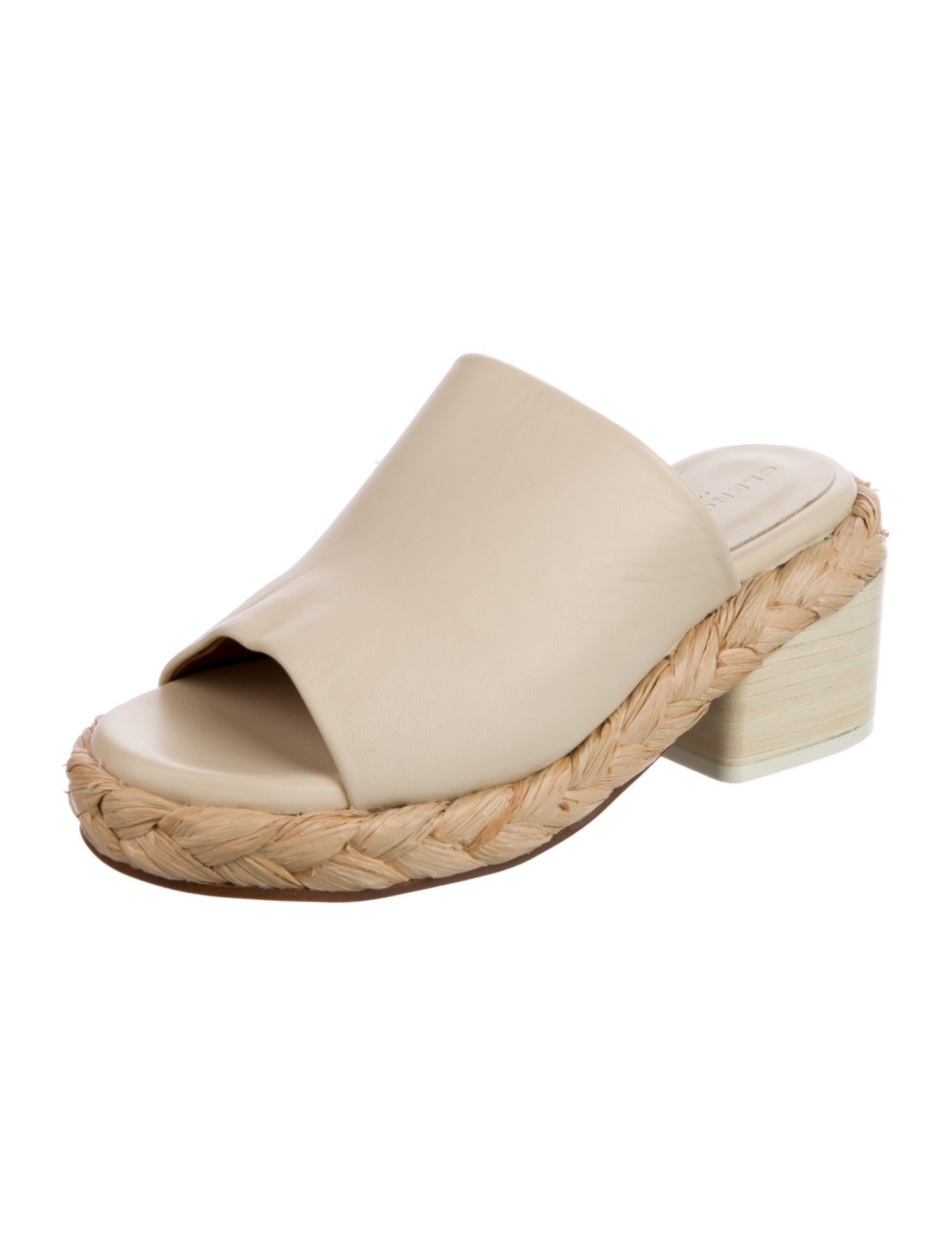 Robert Clergerie Leather Espadrilles