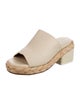 Robert Clergerie Leather Espadrilles