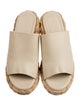 Robert Clergerie Leather Espadrilles