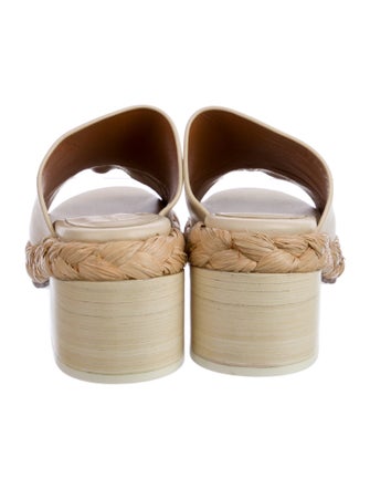 Robert Clergerie Leather Espadrilles