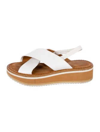 Robert Clergerie Leather Slides